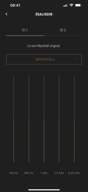 Test Marshall Minor IV
