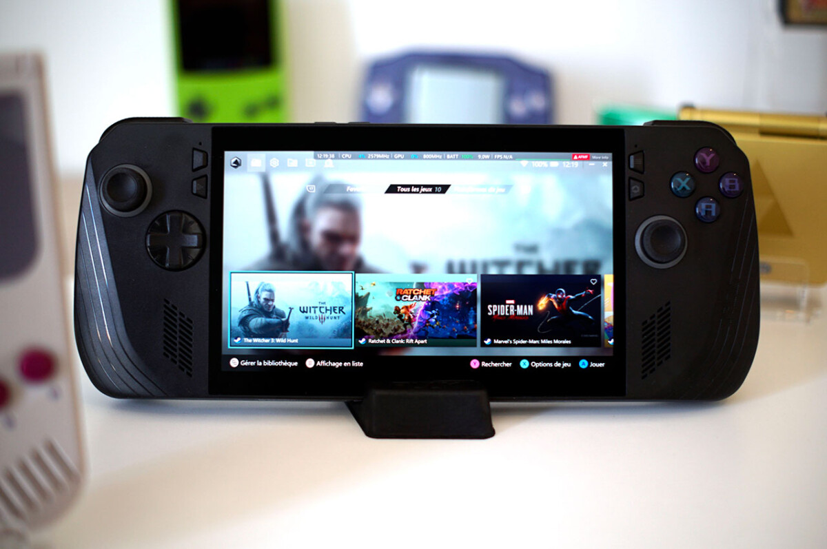 Asus ROG Ally X // Source : OtaXou pour Frandroid Asus ROG Ally X // Source : OtaXou pour Frandroid