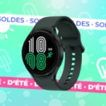 La Samsung Galaxy Watch 4 est quasi 3 fois moins chère qu&rsquo;à sa sortie grâce aux soldes