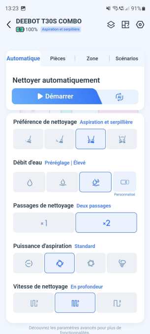 Ecovacs Deebot T30s Combo Complete Screenshot1