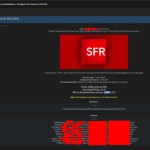 Coup dur pour SFR :  1,4 million de données clients bradées sur le marché noir du web