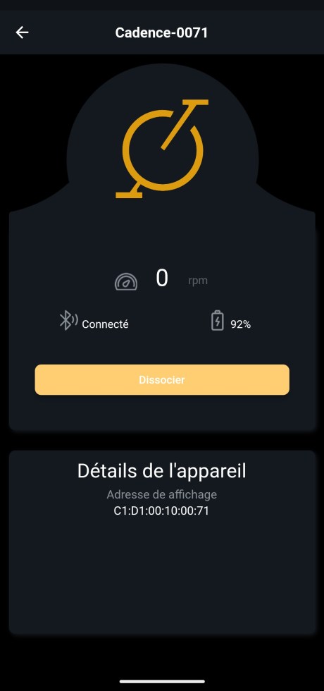 Application Reebike Capture d'écran
