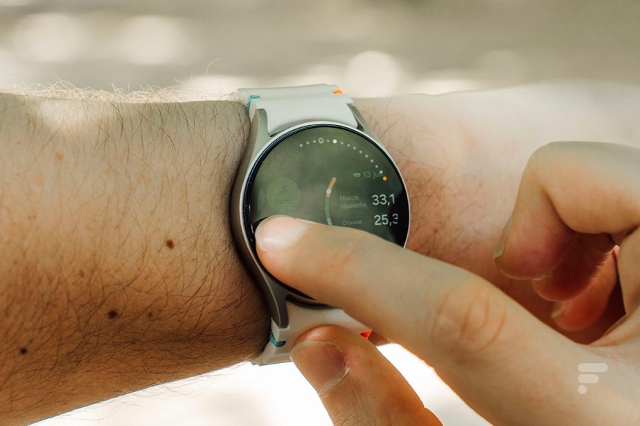La Samsung Galaxy Watch 7 // Source : Robin Wycke - Frandroid