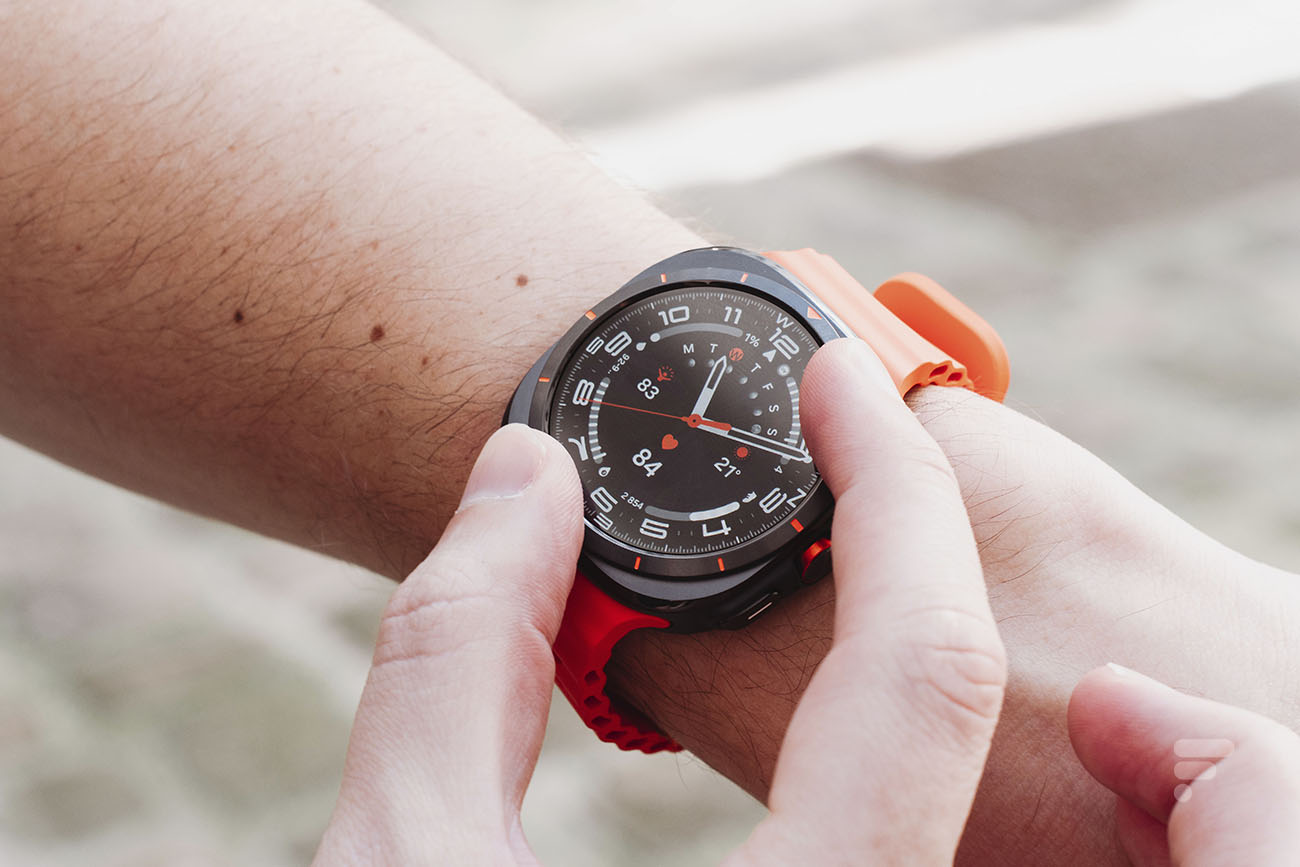 La première Samsung Galaxy Watch Ultra pour illustration