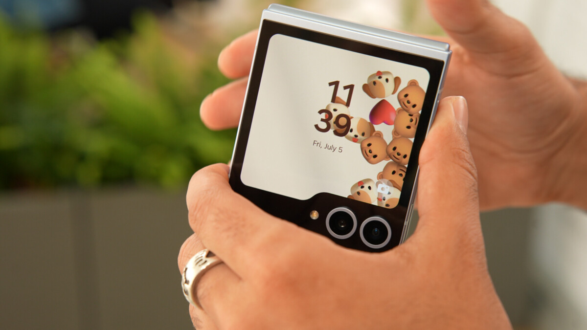 Samsung Galaxy Z Flip 6 // Source : Frandroid Samsung Galaxy Z Flip 6 // Source : Frandroid