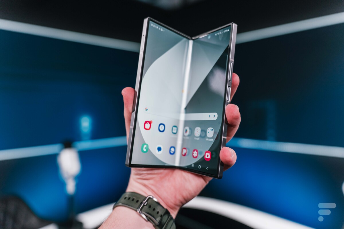 Samsung Galaxy Z Fold 6 // Source : Robin Wycke - Frandroid Samsung Galaxy Z Fold 6 // Source : Robin Wycke - Frandroid