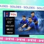 Ce TV 4K Mini LED de 65″ (HDMI 2.1 et 144 Hz) est à prix inédit pour le dernier jour des soldes Ce TV 4K Mini LED de 65″ (HDMI 2.1 et 144 Hz) est à prix inédit pour le dernier jour des soldes