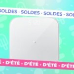 Seulement 8,99 € pour la balance connectée Xiaomi Mi Smart Scale 2 lors des soldes