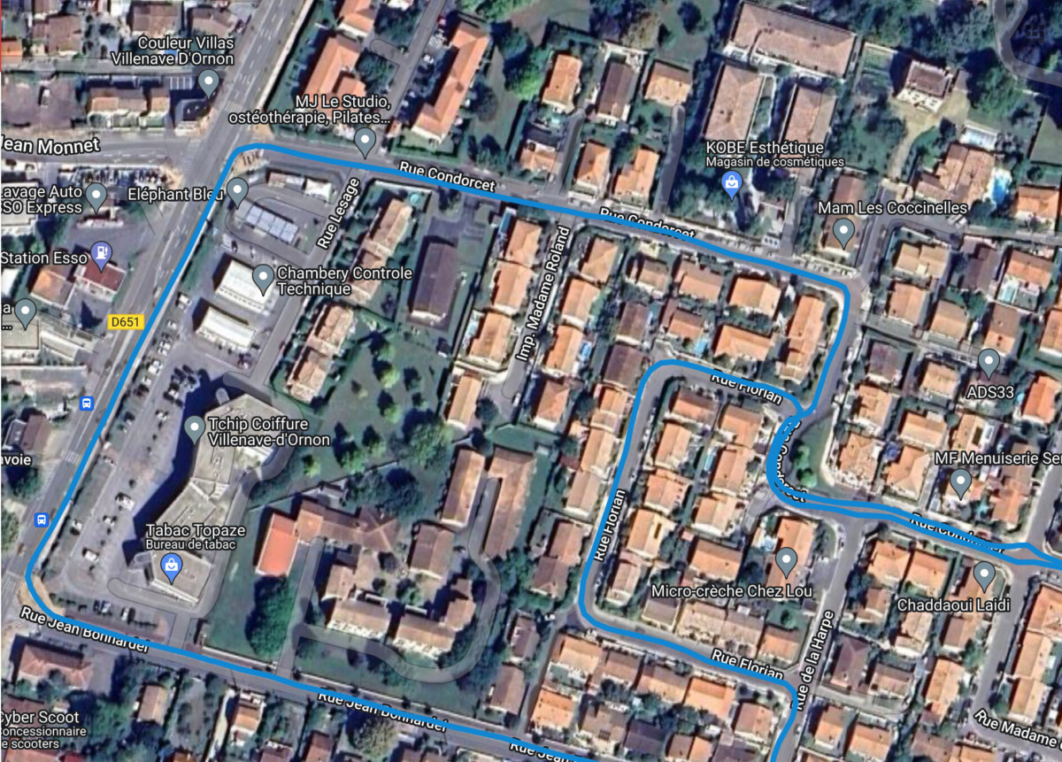 GPS du smartphone Google Pixel 7 GPS du smartphone Google Pixel 7