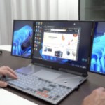 L&rsquo;ordinateur portable à trois écrans : la nouvelle tendance qui frôle l&rsquo;excès