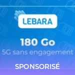 1 euro les 20 Go : ce forfait mobile de 180 Go profite d’un excellent rapport qualité-prix 1 euro les 20 Go : ce forfait mobile de 180 Go profite d’un excellent rapport qualité-prix