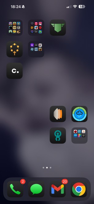 iOS 18 sur iPhone 16 Pro Max // Source : ElR - Frandroid