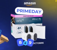 Ce pack caméra Arlo Ultra 2 4K XL + SmartHub est en forte promotion durant le Prime Day d&rsquo;Amazon