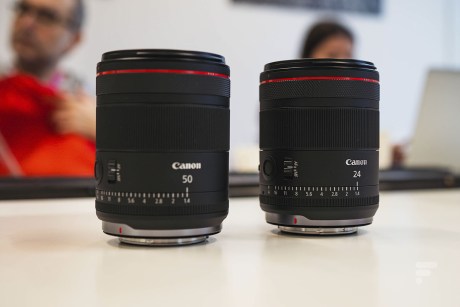 Les Canon RF 24 mm F1.4L IS VCM et RF 50mm F1.4L IS VCM