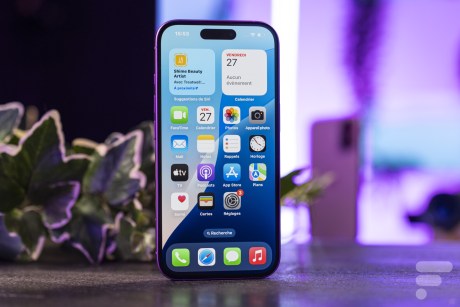 Apple iPhone 16 // Source : Chloé Pertuis - Frandroid