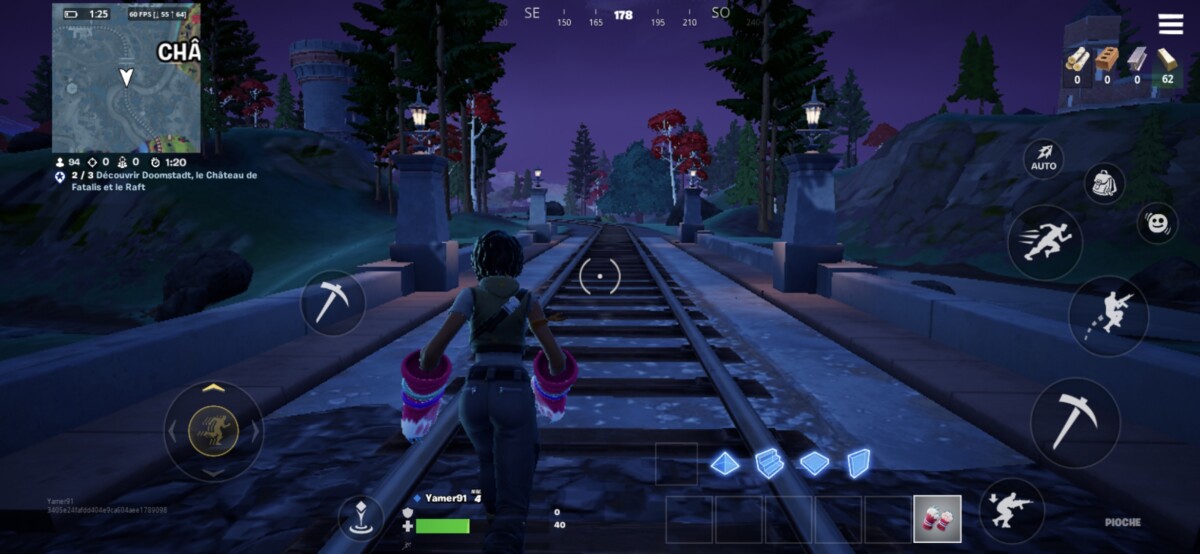 Fortnite 60 fps mode graphique épique Fortnite 60 fps mode graphique épique