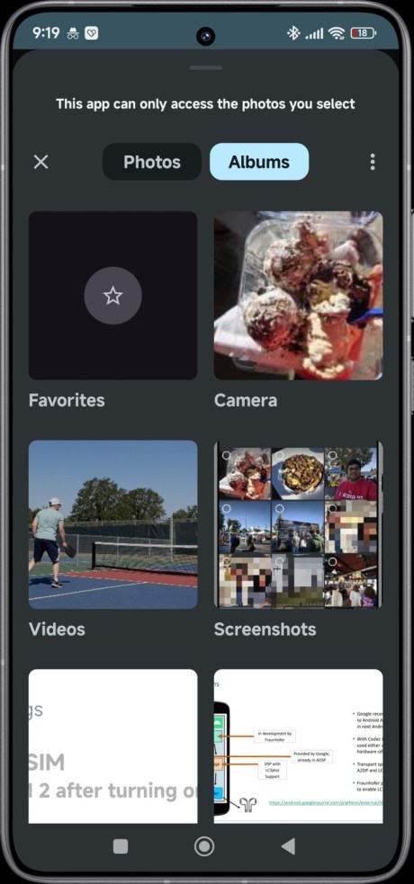 Android 16 Photo Picker integre 2