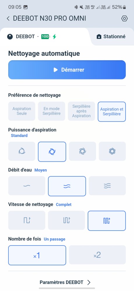Ecovacs Deebot N30 Pro Omni Screenshot1