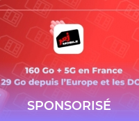 Avec ses 160 Go en 5G et son prix plancher, c’est le forfait phare du Black Friday