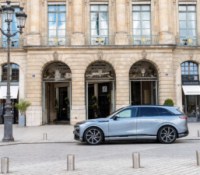 SUV Xpeng G9 Place Vendôme Paris