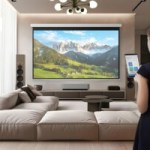 Epson EH-QS100B, un vidéoprojecteur ultra courte focale extrêmement lumineux Epson EH-QS100B, un vidéoprojecteur ultra courte focale extrêmement lumineux
