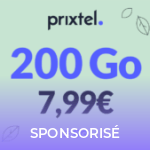 Prixtel prolonge le Black Friday avec son forfait mobile 5G 200 Go à petit prix Prixtel prolonge le Black Friday avec son forfait mobile 5G 200 Go à petit prix