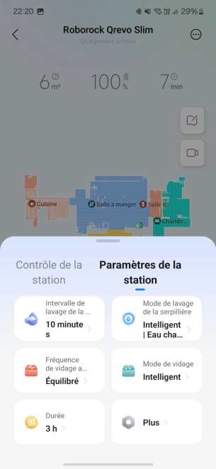Screenshot Roborock Qrevo Slim 7