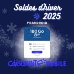 Voici le meilleur forfait mobile 5G des soldes d’hiver : 180 Go pour moins de 9 €/mois Voici le meilleur forfait mobile 5G des soldes d’hiver : 180 Go pour moins de 9 €/mois