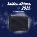 Le SSD Samsung T9 1 To // Source : Frandroid Le SSD Samsung T9 1 To // Source : Frandroid