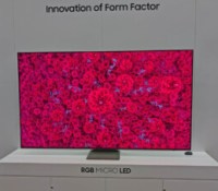 Samsung a présenté son prototype de TV avec rétroéclairage RGB Micro LED au CES 2025