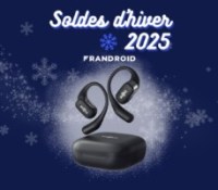 Shokz OpenFit // Source : Frandroid Shokz OpenFit // Source : Frandroid