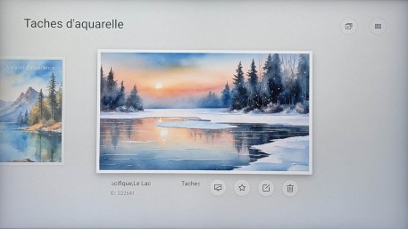 TCL NXTFrame 55A300 Pro // Source : Sylvain Pichot / Frandroid