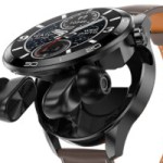 Cette montre connectée cache une paire d&rsquo;écouteurs sans fil