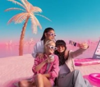 Barbie Flip Phone