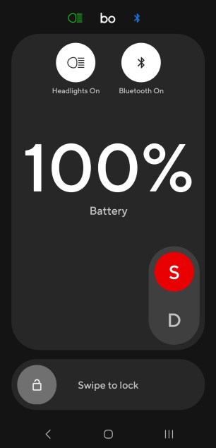 Bo M application mode S éclairage