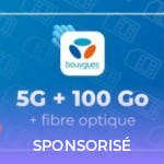 Forfait 5G de 100 Go et fibre ultra rapide à prix doux : cette offre combinée est unique Forfait 5G de 100 Go et fibre ultra rapide à prix doux : cette offre combinée est unique
