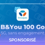 Ce forfait mobile 5G 100 Go a tout bon : de son prix à son enveloppe de données Ce forfait mobile 5G 100 Go a tout bon : de son prix à son enveloppe de données