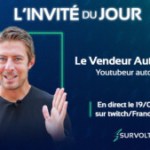 Youtubeur automobile avec plus de 800 000 abonnés : Le Vendeur Automobiles est le prochain invité de notre émission Survoltés Youtubeur automobile avec plus de 800 000 abonnés : Le Vendeur Automobiles est le prochain invité de notre émission Survoltés