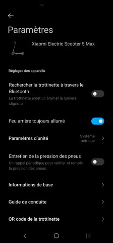 Xiaomi Electric Scooter 5 Max application 4