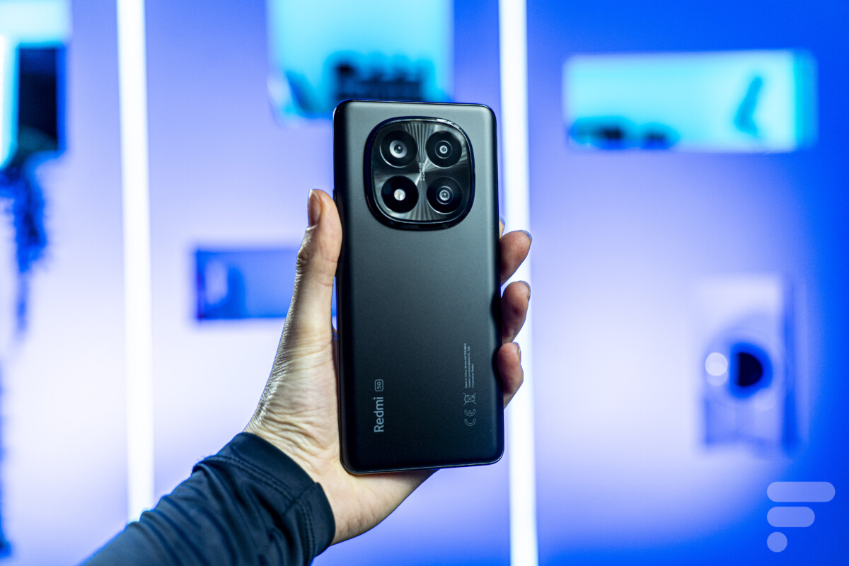 Xiaomi Redmi Note 14 Pro+ 5G // Source : Chloé Pertuis pour Frandroid Xiaomi Redmi Note 14 Pro+ 5G // Source : Chloé Pertuis pour Frandroid