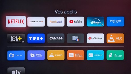 Xiaomi TV S Mini LED 55 2025 // Source : Sylvain Pichot / Frandroid