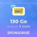 « C&rsquo;est gratuit » : ce forfait mobile 130 Go est offert les 3 premiers mois