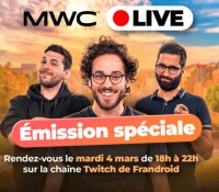 Frandroid sort le grand jeu avec un live Twitch spécial MWC de 4h : duplex, grandes annonces, jeu et débat au programme