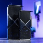 La RTX 5070 à côté de la RTX 5080