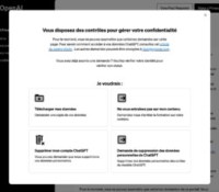 Si vous utilisez ChatGPT, voici ce que vous devez faire pour protéger vos données