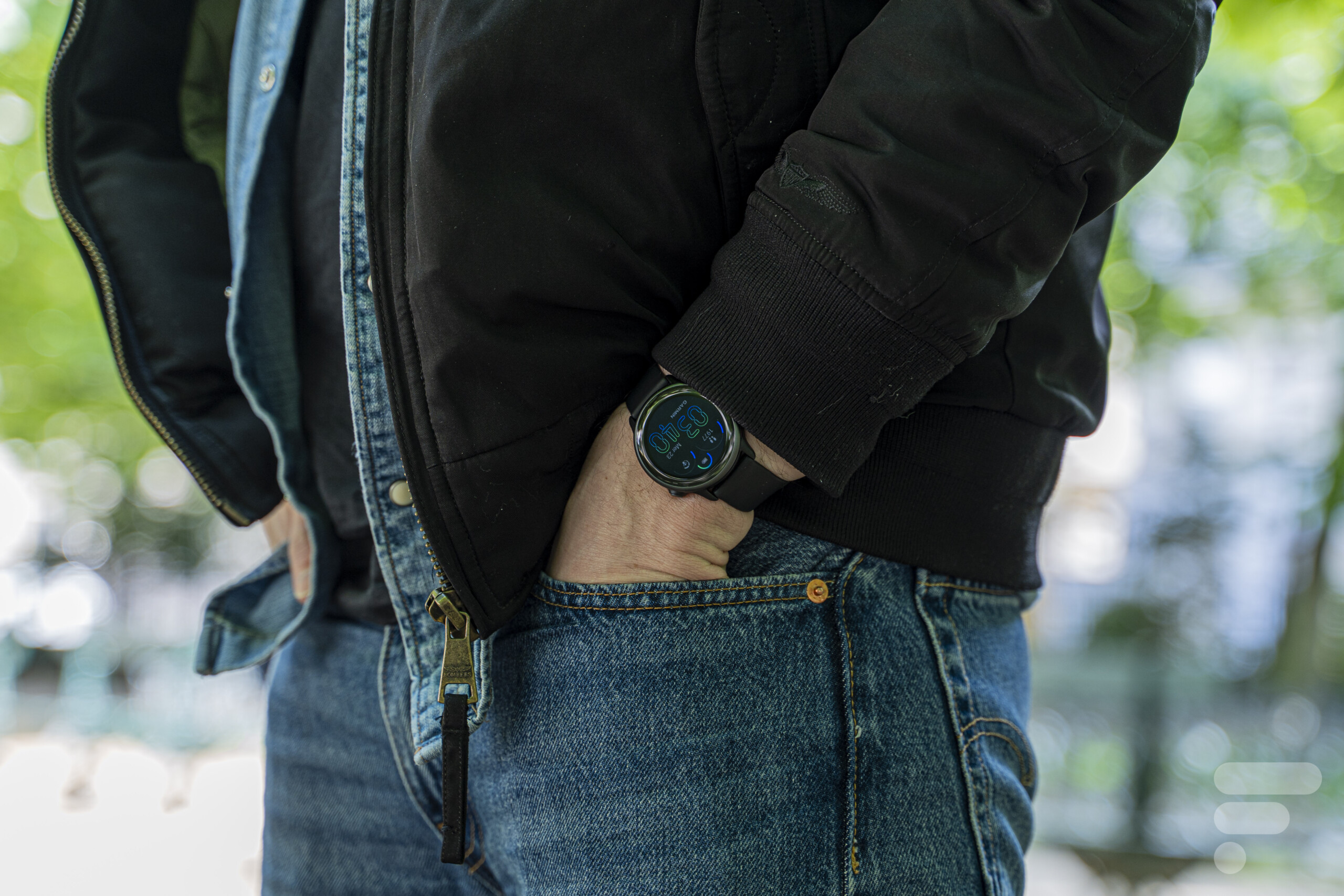 L'affichage always-on de la Garmin Vivoactive 6