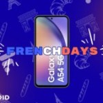 Samsung Galaxy A54 : l’ancien best-seller de Samsung perd plus de la moitié de son prix lors des French Days Samsung Galaxy A54 : l’ancien best-seller de Samsung perd plus de la moitié de son prix lors des French Days
