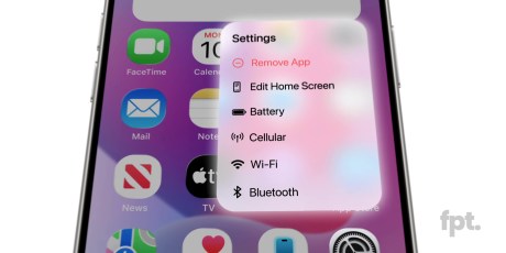 Aperçu supposé d'iOS 19 // Source : FPT