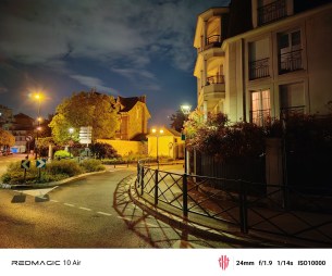 Redmagic 10 Air - grand angle nuit 2