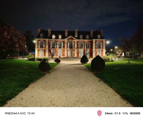 Redmagic 10 Air - grand angle nuit 5